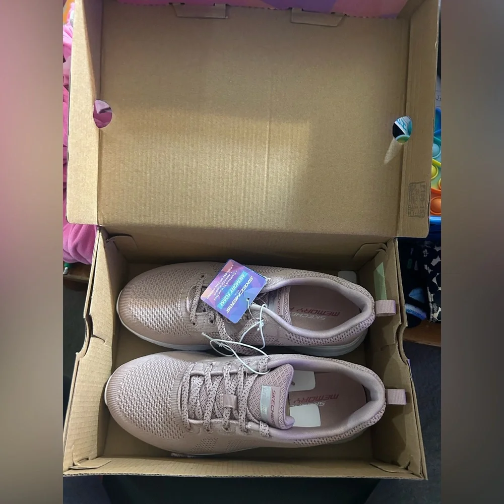 NWT Skechers BOBS Sport Squad Chaos - Face Off Size 8 - Picture 3 of 4